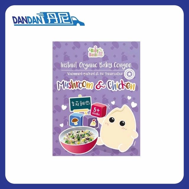 Baby Basic 寶寶百味｜有機米米粥系列｜香菇雞肉味｜150g 共2包｜788