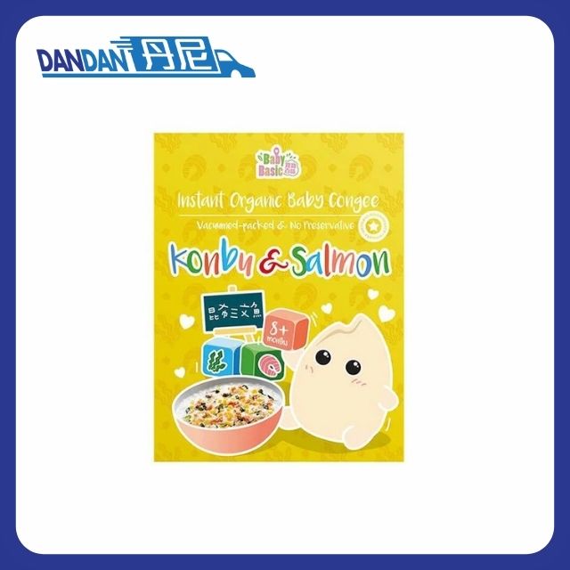 Baby Basic 寶寶百味｜有機米米粥系列｜昆布三文魚味｜150g 共2包｜791