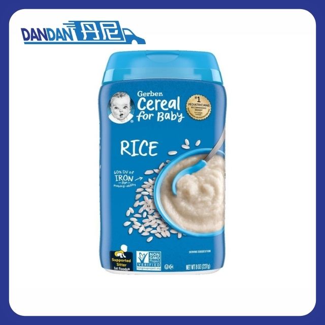 Gerber嘉寶｜單一穀物米糊純米味｜227g｜幼兒適用｜795