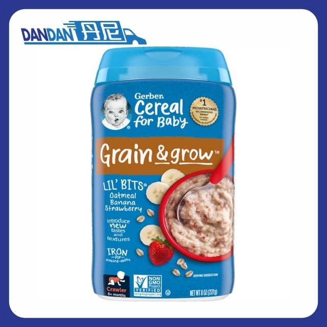 Gerber嘉寶 | 香蕉草莓燕麥米糊 | 227G | 796