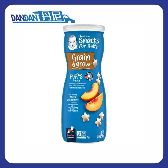 Gerber嘉寶 | 蜜桃星星餅 | 42G | 820