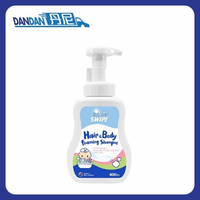 Baby Swipe BB威寶 | 洗髮沐浴泡泡 | 400ml | 854