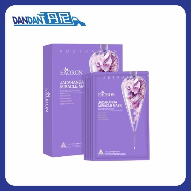 Eaoron｜藍花楹面膜 紫色｜5片裝｜2687