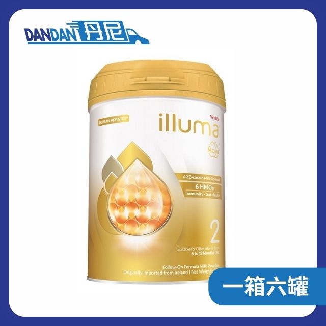 【1箱6罐】Wyeth惠氏 - illuma Atwo較大嬰兒配方奶粉2號｜2921