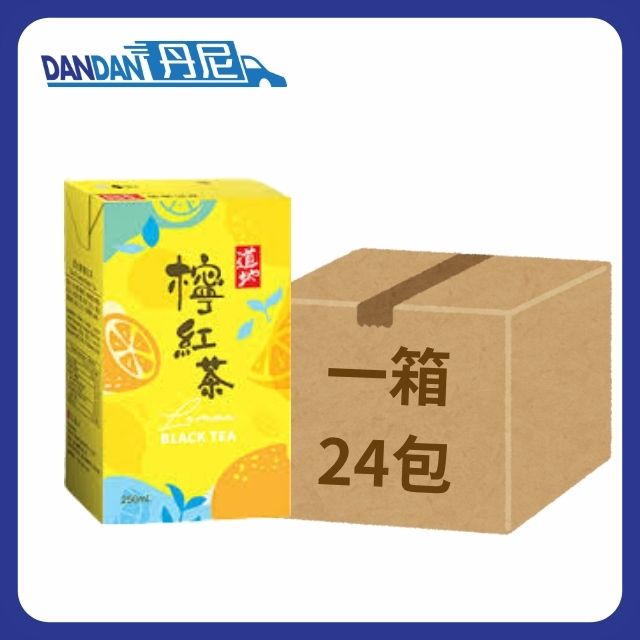 【1箱24包】TaoTi道地-檸檬紅茶 (250mL x6包裝)｜3834