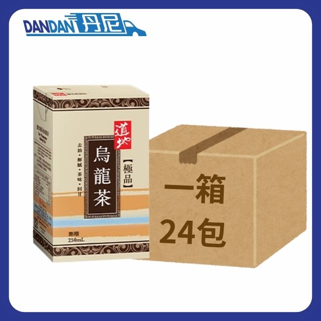 1箱24包｜TaoTi道地｜極品烏龍茶｜250mlx6包裝｜3845  