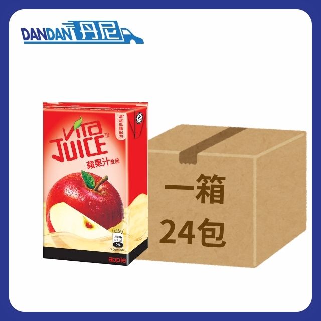 1箱24包｜Vita維他｜蘋果汁｜250mlx6包裝｜3993  