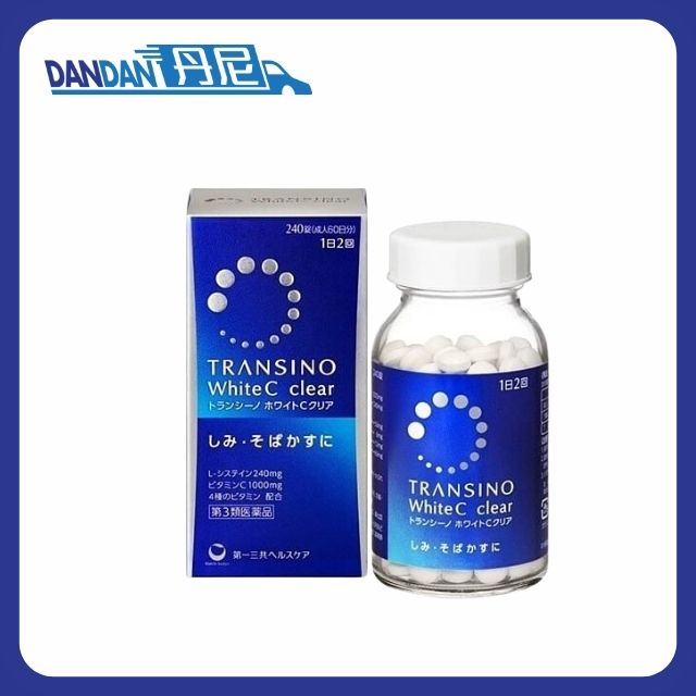 Transino｜White C Clear 淡班美白丸｜240粒｜4483