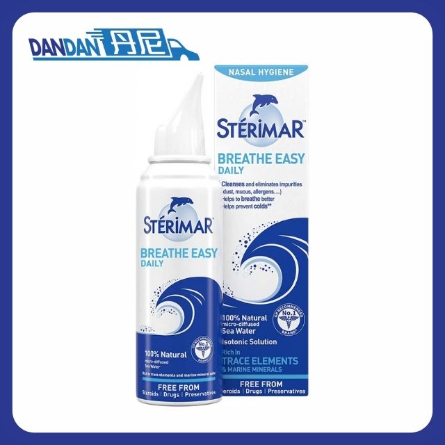 鼻潔靈 Sterimar｜小海豚生理鹽水洗鼻噴霧 | 100ml｜3歲或以上適用｜5420