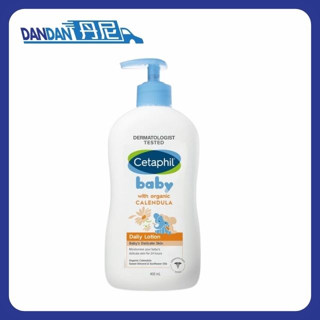 Cetaphil 舒特膚｜嬰兒有機金盞花潤膚霜｜400ML｜嬰兒適用｜5545