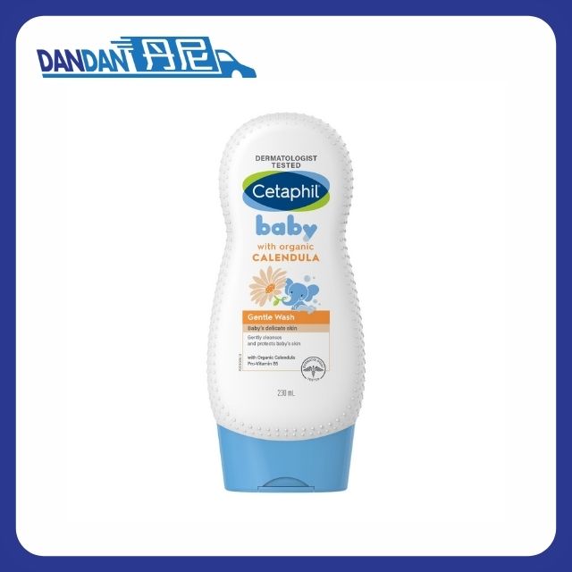 Cetaphil 舒特膚｜嬰兒有機金盞花潔膚及洗髮露｜230ML｜嬰兒適用｜5550