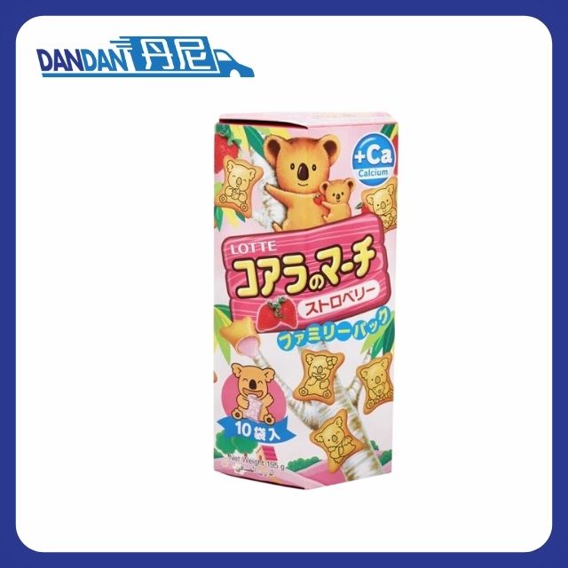 Lotte樂天｜小熊餅士多啤梨味｜10+1包裝｜6189