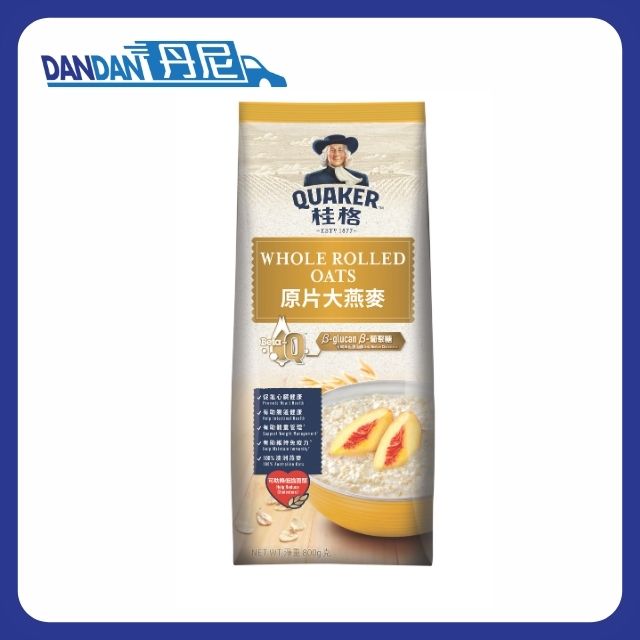 桂格 | 原片大燕麥片｜800克｜兩包裝｜6469