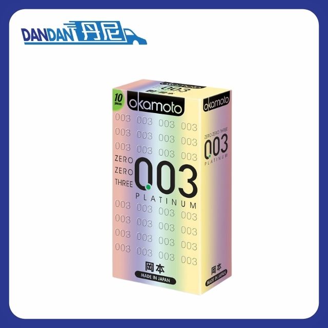 Okamoto 岡本｜0.03 白金超薄安全套｜10個裝｜6760