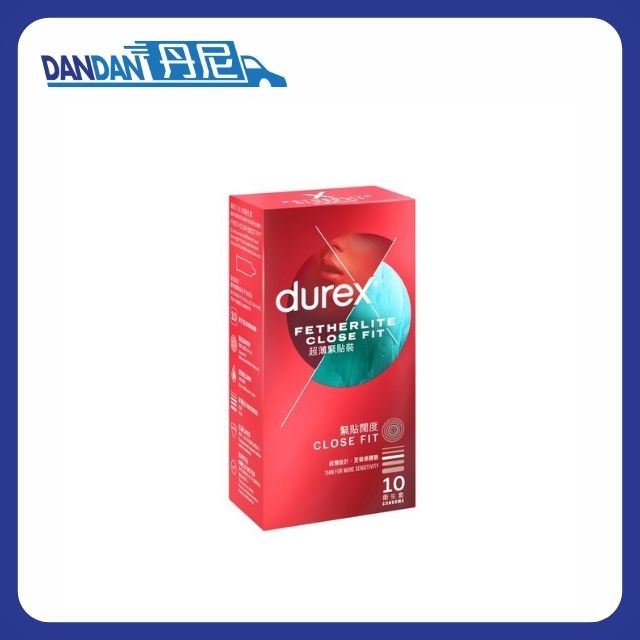 Durex 杜蕾斯｜超薄緊貼裝安全套｜10片裝｜6804