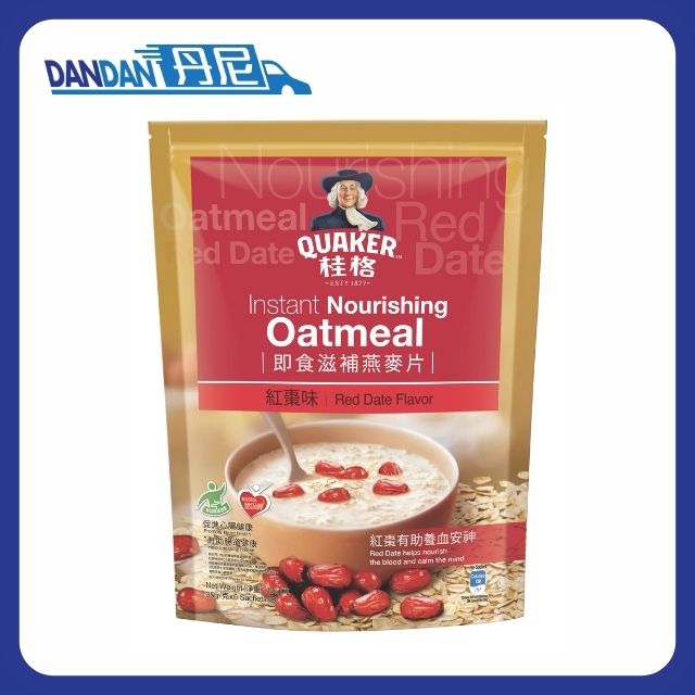桂格｜即食滋補燕麥片｜紅棗味｜6 x 35 克｜兩袋裝｜7063