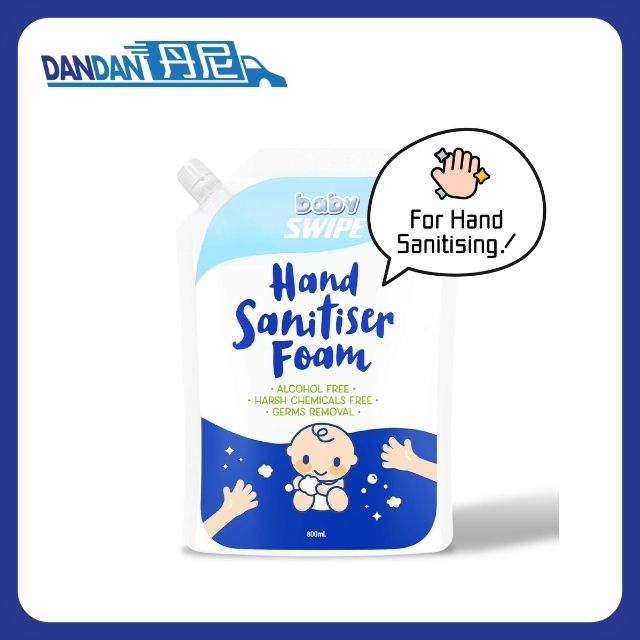 Baby Swipe BB威寶｜消毒搓手泡泡 | 800ML | 補充裝｜7134