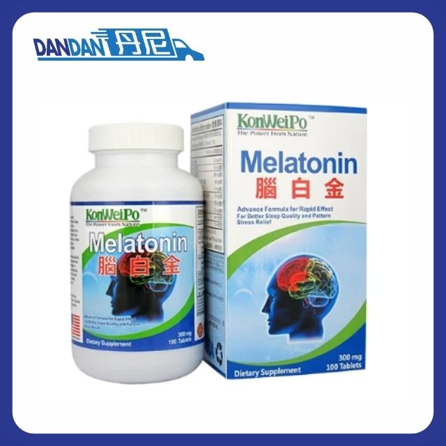 KonWeiPo 康維寶｜腦白金｜100粒裝｜8899