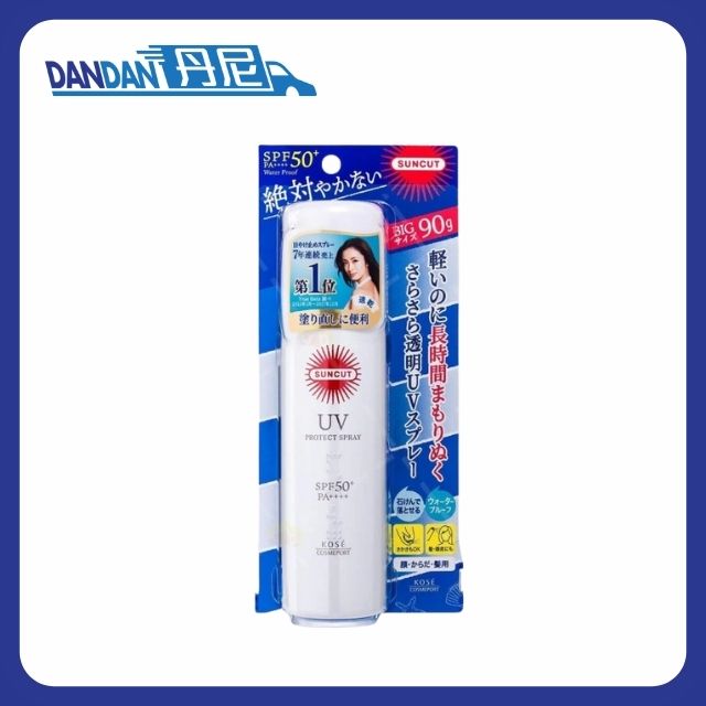 Kose Cosmeport｜防曬噴霧 白瓶速乾透明｜90g｜9242