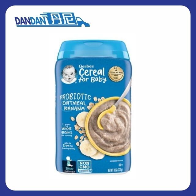 Gerber嘉寶｜幼兒燕麥米糊香蕉味｜227g｜幼兒適用｜11311