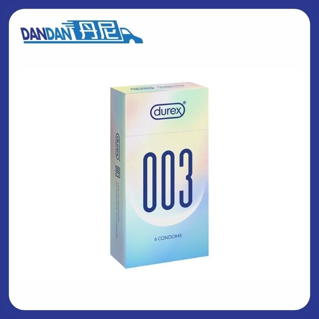 Durex 杜蕾斯｜0.03 超薄安全套｜6片裝｜12862