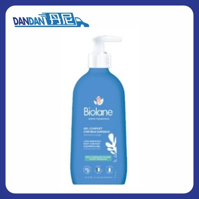 Biolane 法國貝兒｜2合1 抗敏沐浴洗髮啫喱｜350ml｜14443