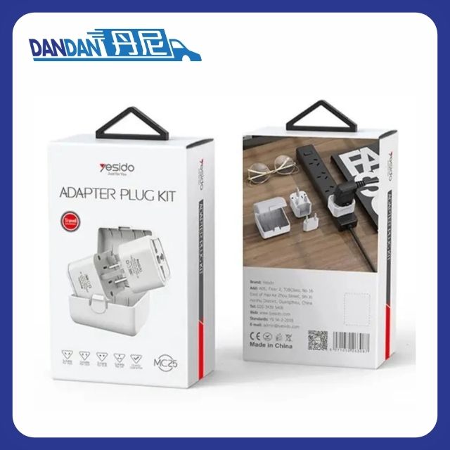 Yesido｜MC25 旅行轉換插頭｜14872