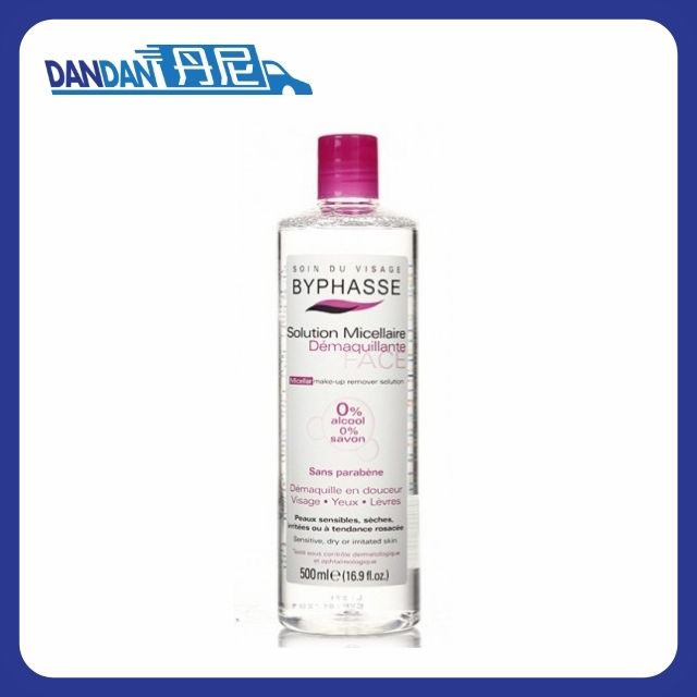 Byphasse 蓓昂斯｜無添加深層保濕4合1卸妝潔膚水｜500ml｜16004