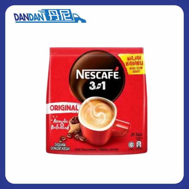 3合1原味即沖咖啡｜Nestle雀巢｜18gx25條｜3362