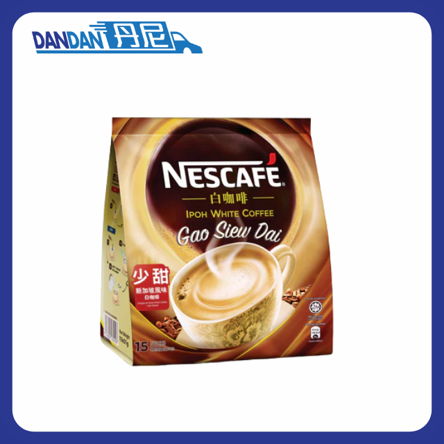Nestle雀巢-新加坡式少甜即溶白咖啡 (31g x15條)｜3272