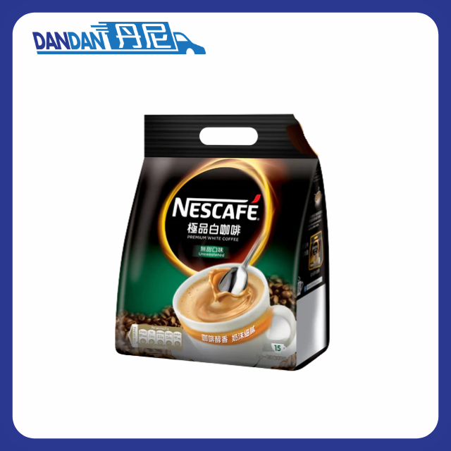 Nestle雀巢-2合1極品無甜即溶白咖啡 (20g x15條)｜3270