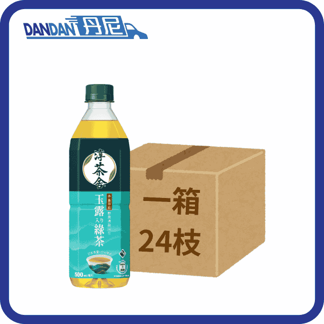 無糖 玉露綠茶飲｜淳茶舍｜500ml｜1箱24枝｜3902