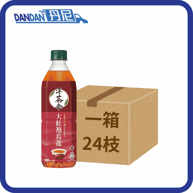 【1箱24支】淳茶舍-大紅袍烏龍茶(無糖)(500mL)｜3904