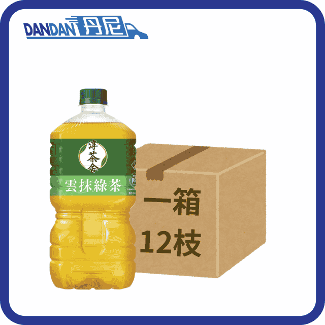 【1箱12支】淳茶舍-雲抹日式綠茶(無糖)(920mL)｜3909
