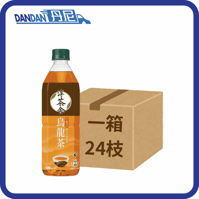 【1箱24支】淳茶舍-烏龍茶(無糖)(500mL)｜20318