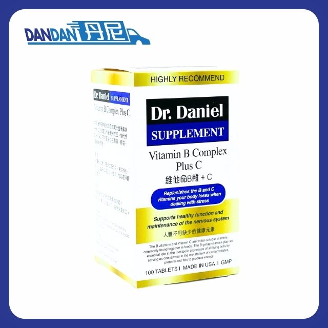 Dr.Daniel｜維他命B雜+C｜100粒｜4409