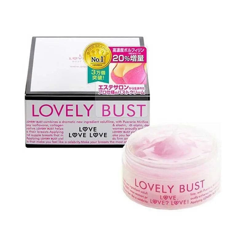 【日本寄-原箱出】LOVELY BUST 魔法美乳霜 50g