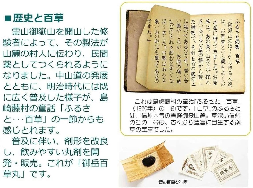 【日本直郵】御岳百草丸 1200粒 長野県製薬