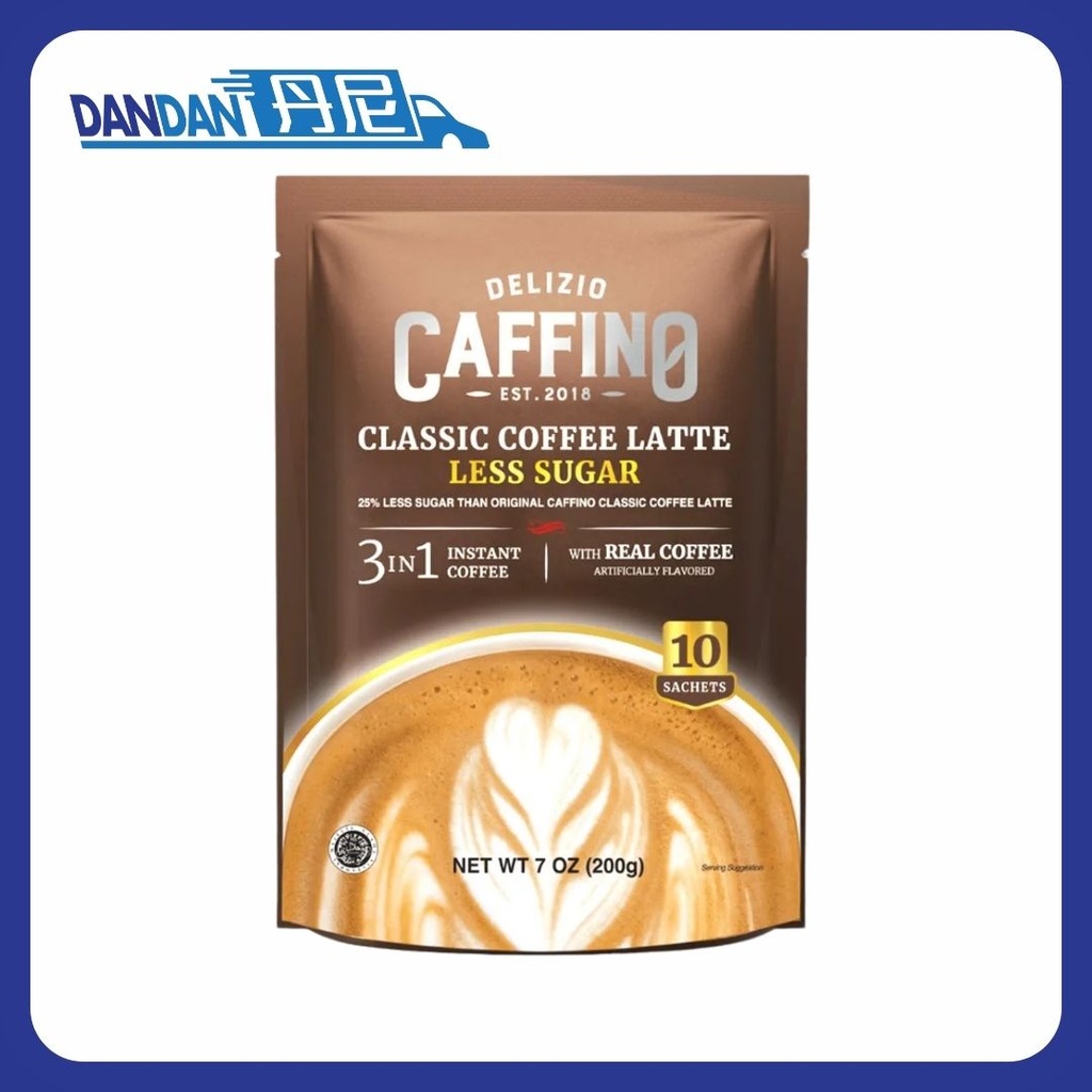 Delizio Caffino｜經典拿鐵即溶咖啡｜20Gx10條｜16289