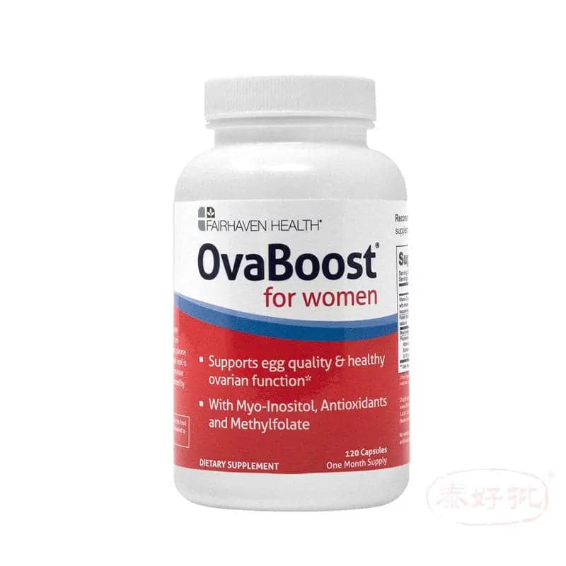 [美國］OvaBoost for Egg Quality 美国FairhavenHealth 120粒 女性備孕養卵促進卵泡生長